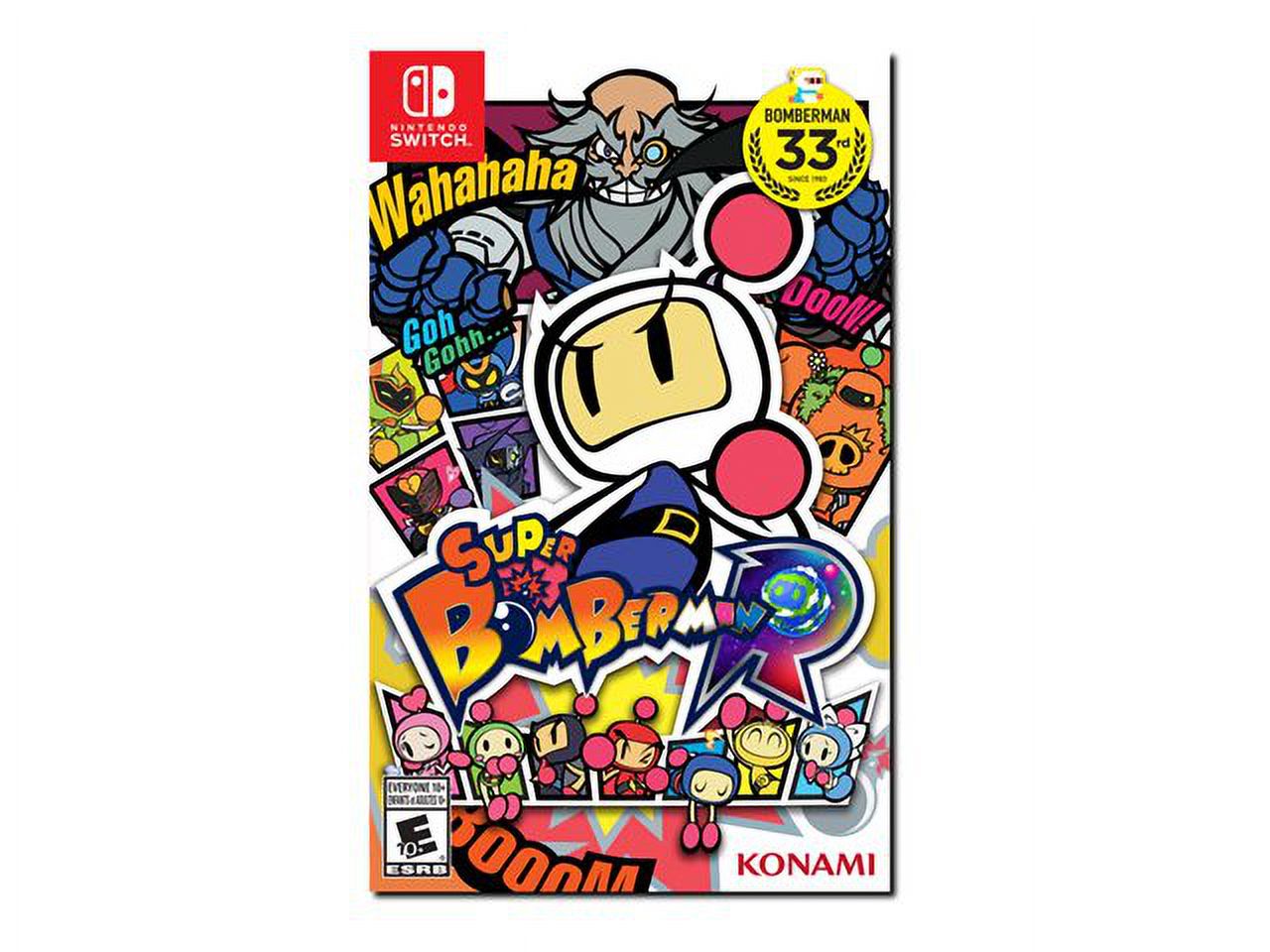 Super Bomberman R, Konami, Nintendo Switch 